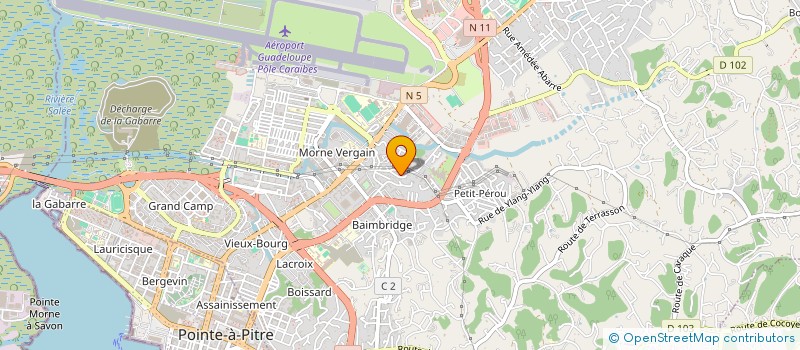 localisation de l'entreprise KEY IMMO à LES ABYMES
