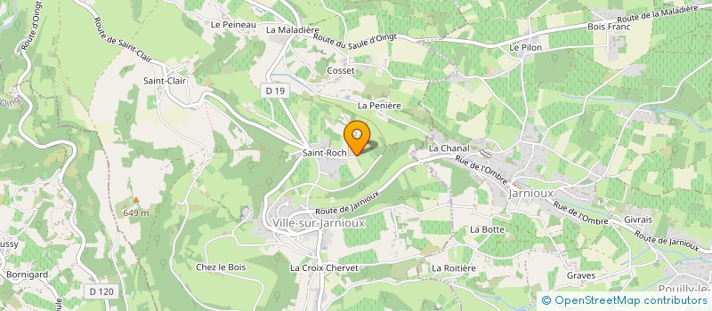 localisation de l'entreprise KEY LARGO ANJOH  VILLE-SUR-JARNIOUX