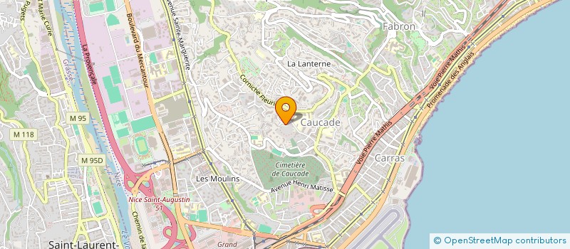 localisation de l'entreprise KEY OF LIFE CONCIERGERIE  NICE