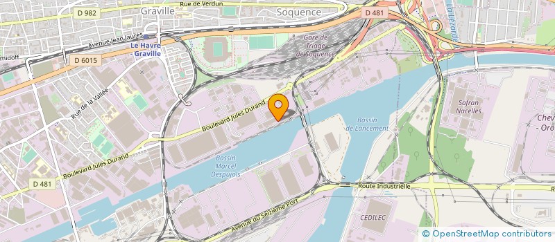 localisation de l'entreprise KEY PLANT WELDERENTALS SAS à LE HAVRE