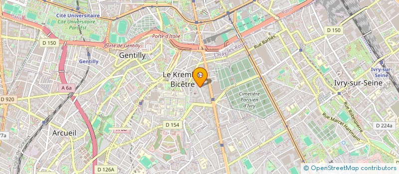 localisation de l'entreprise KEY SAP CONSULTING  LE KREMLIN-BICETRE