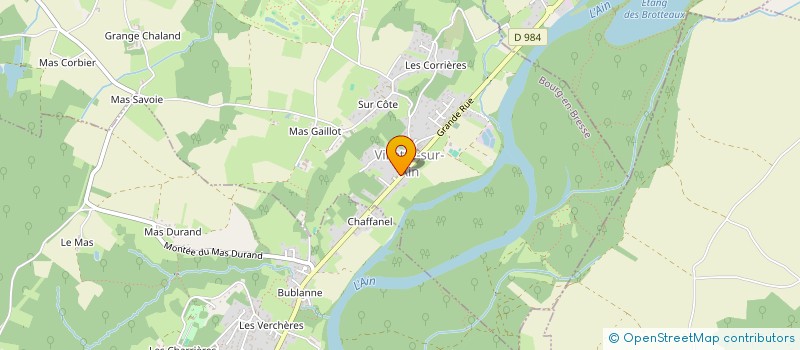 localisation de l'entreprise KEY SUPPLY  VILLETTE-SUR-AIN