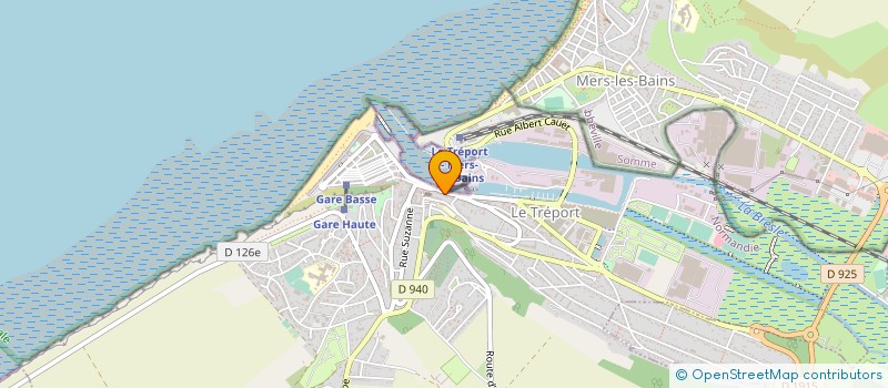 localisation de l'entreprise KEY WEST  LE TREPORT