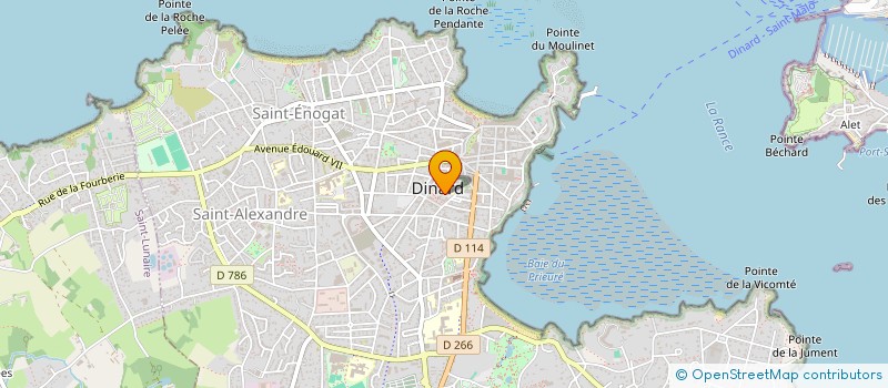 localisation de l'entreprise KEY WEST  DINARD