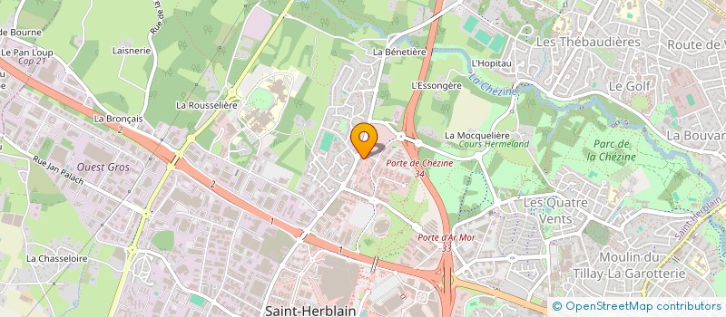 localisation de l'entreprise KEY WEST  SAINT-HERBLAIN