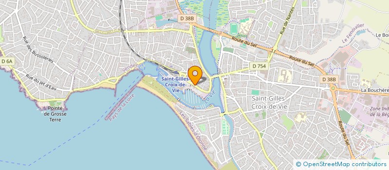 localisation de l'entreprise KEY WEST SERVICES à SAINT-GILLES-CROIX-DE-VIE