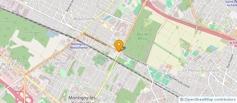 localisation de l'entreprise KEY WEST STUDIO  BEAUCHAMP