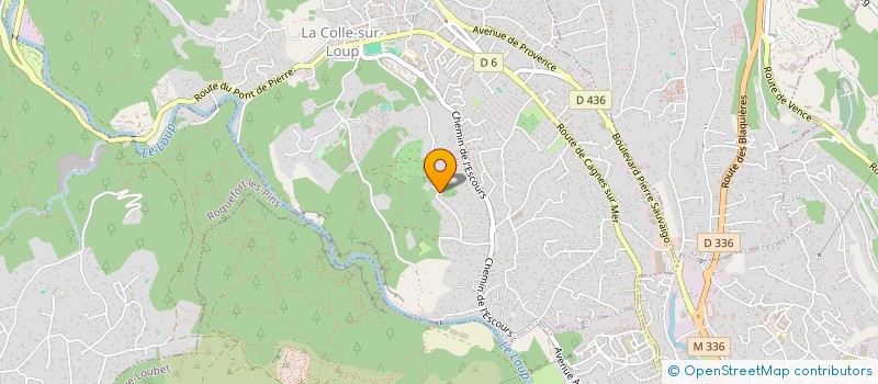 localisation de l'entreprise KEY12  LA COLLE-SUR-LOUP