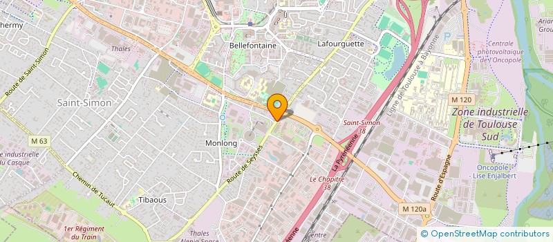 localisation de l'entreprise KEY4SPACE à TOULOUSE