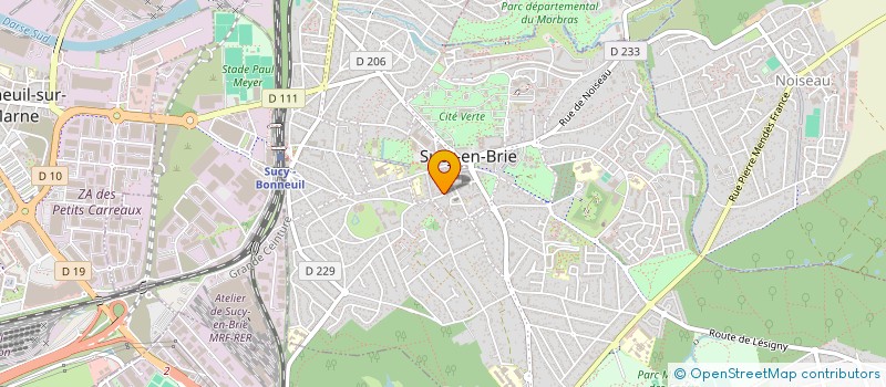 localisation de l'entreprise KEY4WEEK à SUCY-EN-BRIE