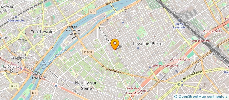 localisation de l'entreprise KEYADE à LEVALLOIS-PERRET