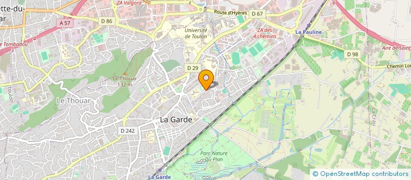 localisation de l'entreprise KEYAN à LA GARDE