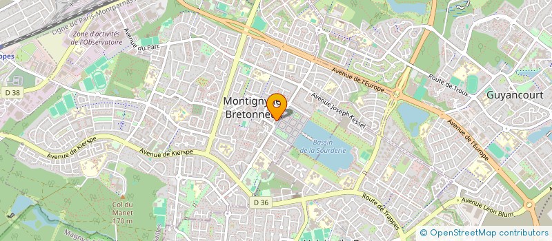 localisation de l'entreprise KEYBOH CONSULTING  MONTIGNY-LE-BRETONNEUX