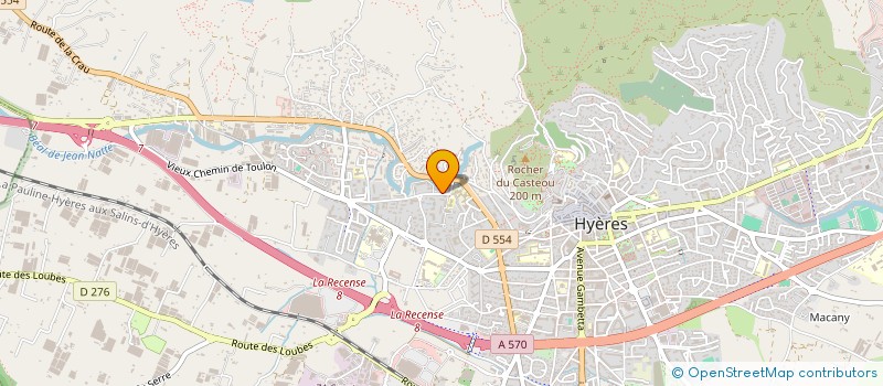 localisation de l'entreprise KEYBUILD  HYERES