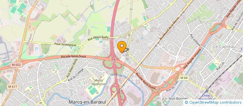 localisation de l'entreprise KEYCOOPT à MARCQ-EN-BARŒUL