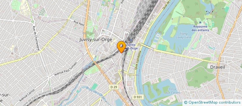 localisation de l'entreprise KEYDJAMA à JUVISY-SUR-ORGE