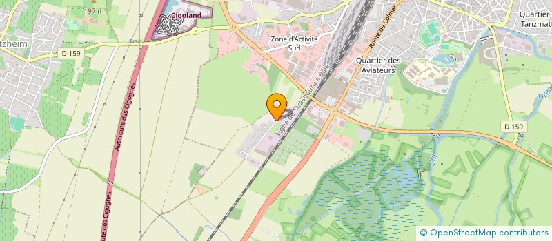 localisation de l'entreprise KEYF-ET  SELESTAT