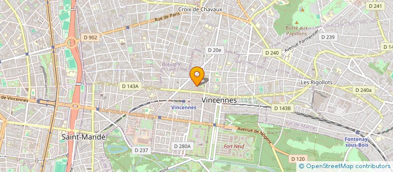 localisation de l'entreprise KEYKE STORY  VINCENNES