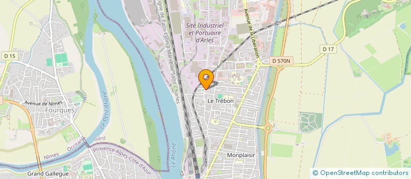 localisation de l'entreprise KEYLOC  ARLES