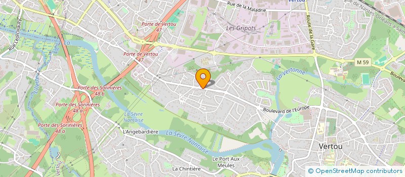 localisation de l'entreprise KEYLONG  VERTOU
