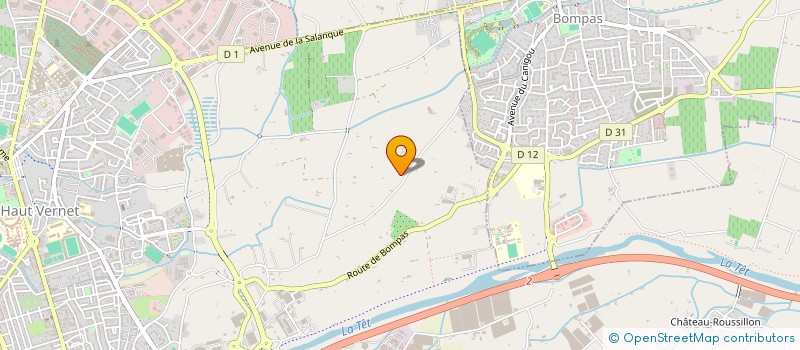 localisation de l'entreprise KEYLUS CAPITAL  PERPIGNAN