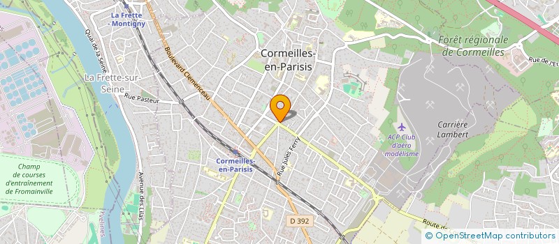 localisation de l'entreprise KEYMA CONSEIL & GESTION  CORMEILLES-EN-PARISIS