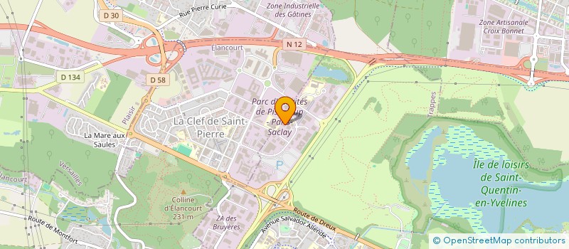 localisation de l'entreprise KEYOFLAB à LES ULIS