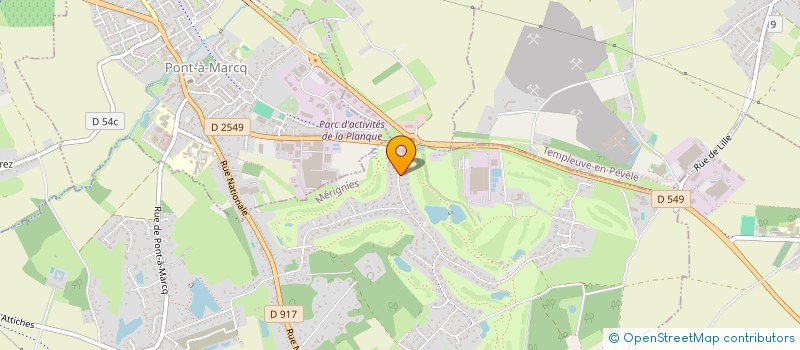 localisation de l'entreprise KEYONE SOLUTIONS FRANCE  MERIGNIES