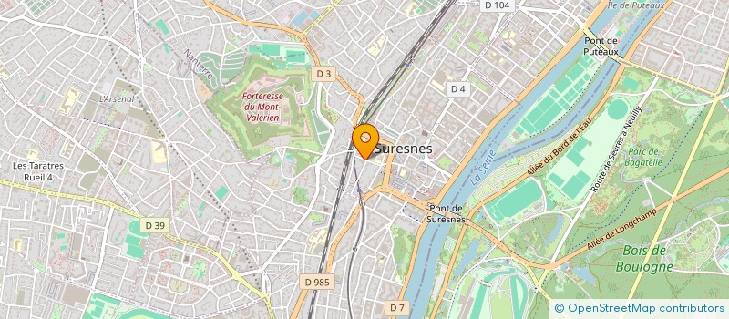 localisation de l'entreprise KEYPRESSE à SURESNES