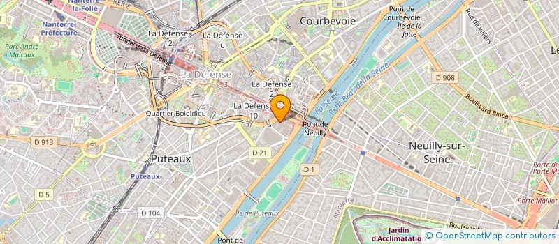 localisation de l'entreprise KEYRIUM à PUTEAUX