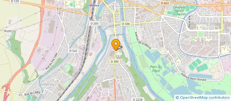 localisation de l'entreprise KEYROOT CONSULTING à NANTEUIL-LES-MEAUX