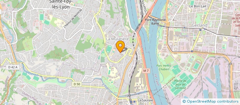 localisation de l'entreprise KEYS 4E  LA MULATIERE