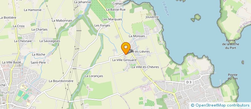 localisation de l'entreprise KEYS  PLEURTUIT