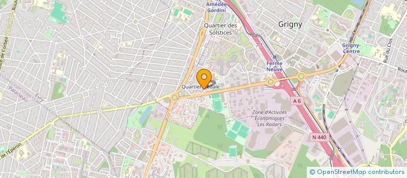 localisation de l'entreprise KEYS AUDIT à GRIGNY