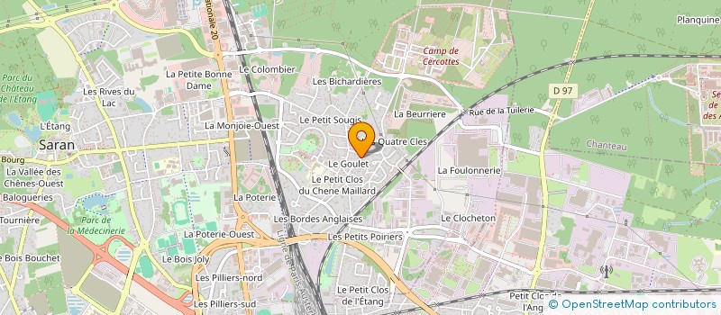 localisation de l'entreprise KEYS CONSULTING à SARAN