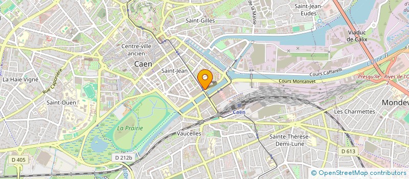 localisation de l'entreprise KEYS IMMO  CAEN