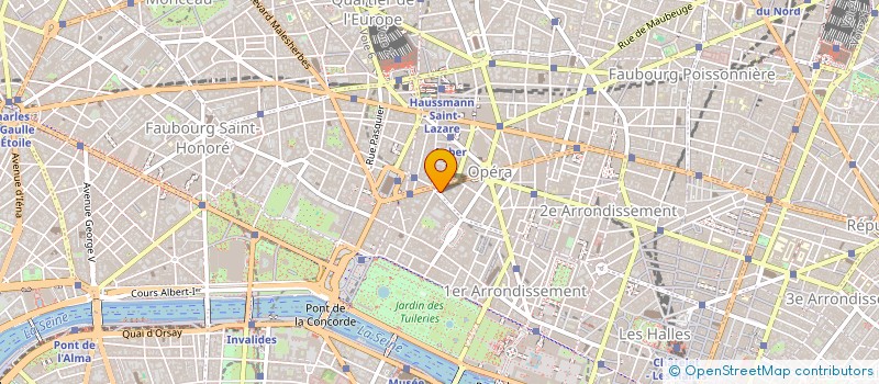 localisation de l'entreprise KEYS PARTICIPATIONS  PARIS