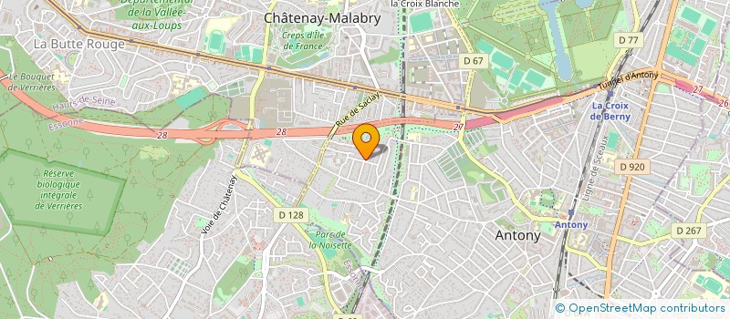localisation de l'entreprise KEYSEVU à ANTONY
