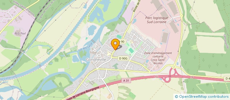 localisation de l'entreprise KEYSIA  GONDREVILLE