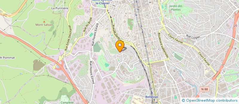 localisation de l'entreprise KEYSLOC  SAINT-ETIENNE