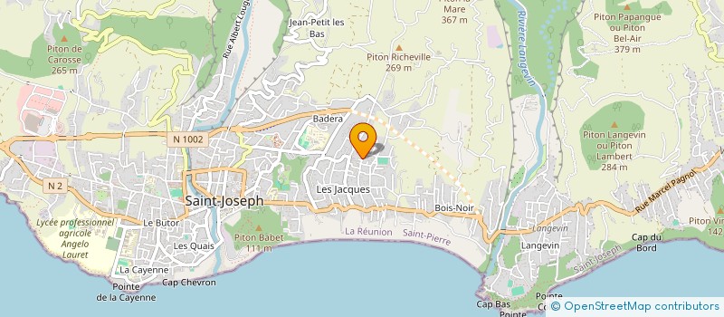 localisation de l'entreprise KEYSTIM à SAINT-JOSEPH