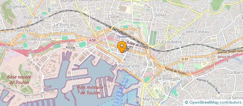 localisation de l'entreprise KEYSTONE  TOULON