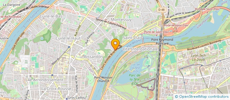 localisation de l'entreprise KEYSTONE OPS à CALUIRE-ET-CUIRE