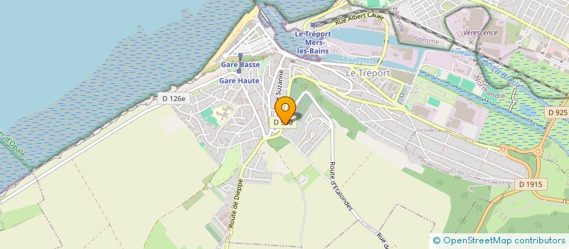 localisation de l'entreprise KEYTOGREEN  LE TREPORT