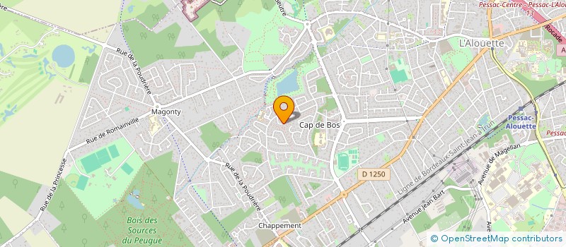 localisation de l'entreprise KEYUMAN à PESSAC