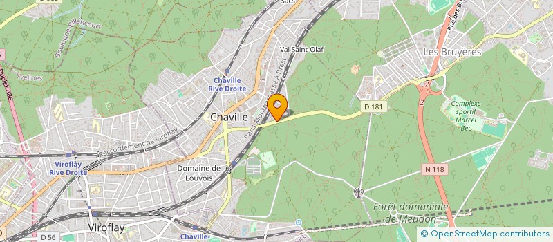 localisation de l'entreprise KEYWAVE à CHAVILLE