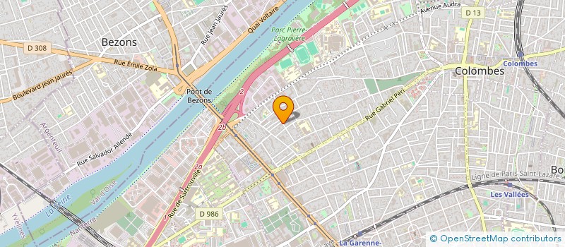 localisation de l'entreprise KEYWEST  COLOMBES