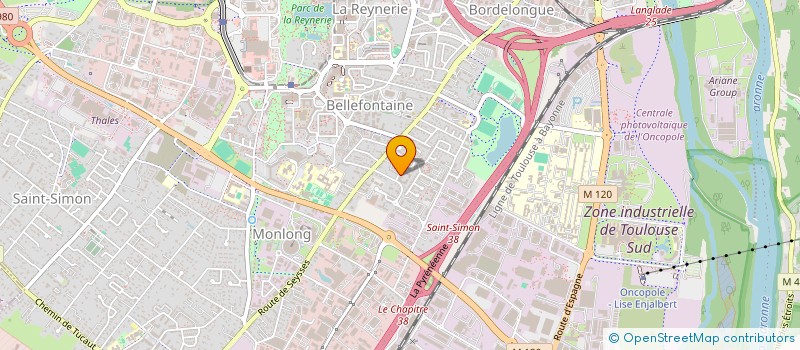 localisation de l'entreprise KEYZ à TOULOUSE