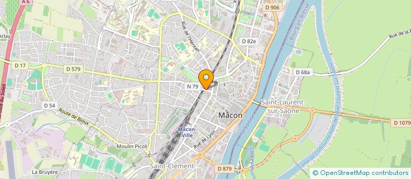 localisation de l'entreprise KEZACO à MACON