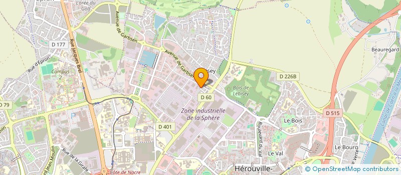 localisation de l'entreprise KEZALI AVOCATS  HEROUVILLE-SAINT-CLAIR